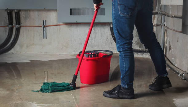 Water damage restoration process in NM